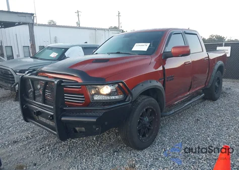 2017 Ram 1500 Sport 4X4 5'7 Box z USA, uszkodzony, nr VIN 1C6RR7MT7HS681405